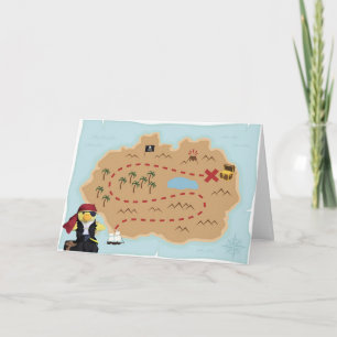 Danny Duck the Pirate Birthday card