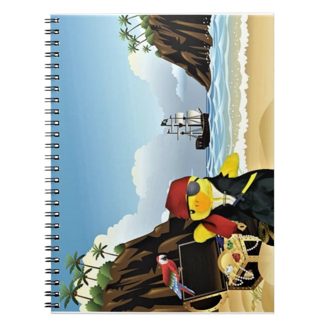 Danny Duck the Pirate Notebook (Front)