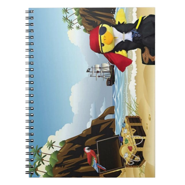Danny Duck the Pirate Notebook (Front)