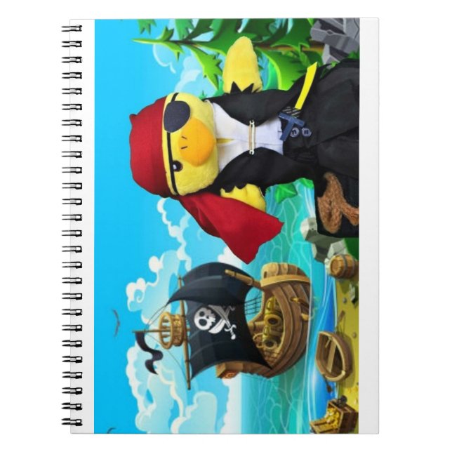 Danny Duck the Pirate Notebook (Front)