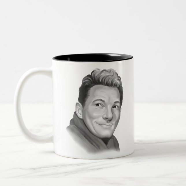 Danny Kaye Two-Tone Coffee Mug (Left)