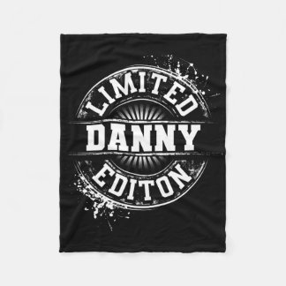 Danny Limited Edition Funny Personalised Name Joke Fleece Blanket
