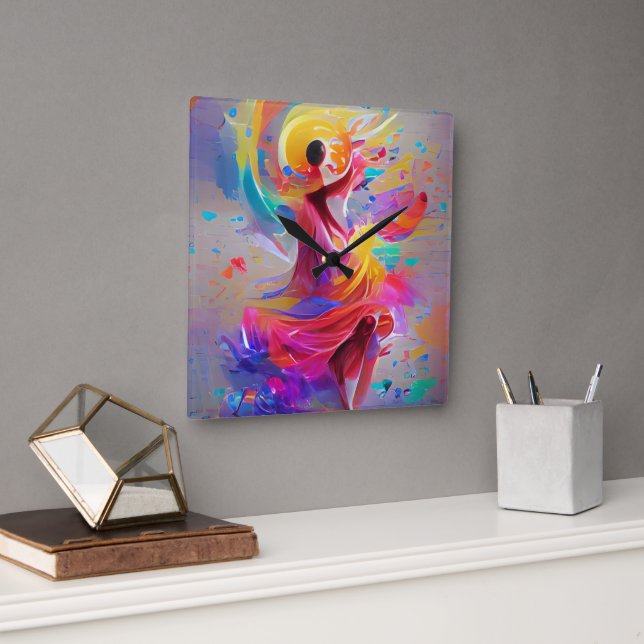 Dans Of Joy Clock (Office)