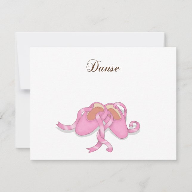 "Danse" Ballet Slippers (Front)