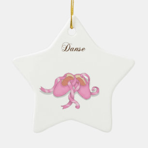 "Danse" Ballet Slippers Ceramic Tree Decoration