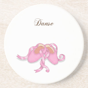 "Danse" Ballet Slippers Coaster