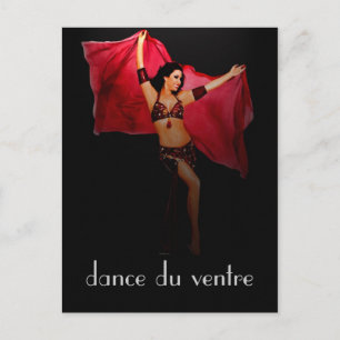 danse du ventre Postcard