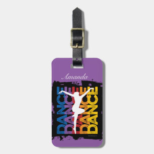 Danse et Lettres (Dance) Luggage Tag