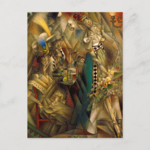 Danseuse au café (Dancer in a Cafe) by Metzinger Postcard