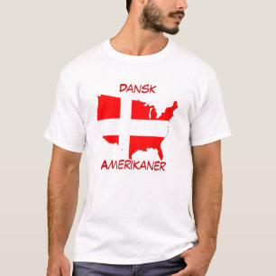 Dansk Amerikaner (Danish American) T-Shirt