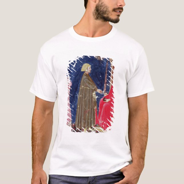 Dante and Beatrice before Justinian T-Shirt (Front)