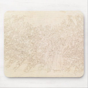 Dante and Beatrice, from Dante's `Divine Mouse Mat