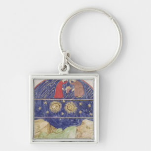 Dante and Beatrice Key Ring