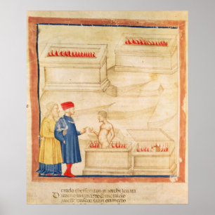 Dante and Virgil discover Count Ugolino Poster
