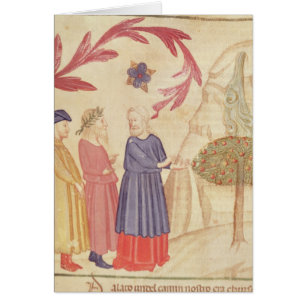 Dante and Virgil in the Terrestrial Paradise