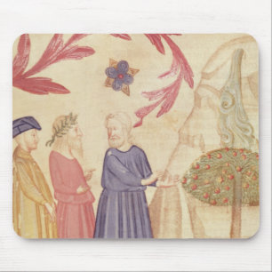 Dante and Virgil in the Terrestrial Paradise Mouse Mat