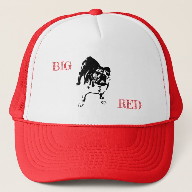 Dante "Big Red" Bulldog hat (Front)