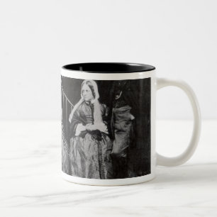Dante, Christina, Frances and William Rossetti Two-Tone Coffee Mug