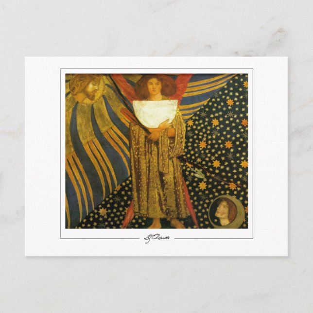 Dante Gabriel Rossetti #125 - Fine Art Postcard (Front)