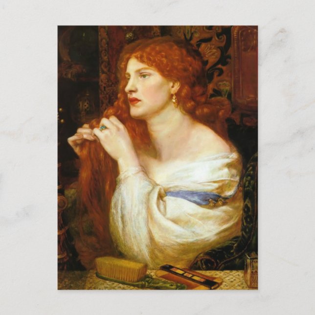 Dante Gabriel Rossetti: Aurelia Postcard (Front)