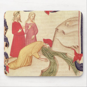 Dante purifying himself before entering mouse mat