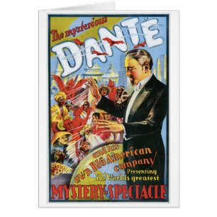 Dante ~ The Mysterious Magician Vintage Magic Act