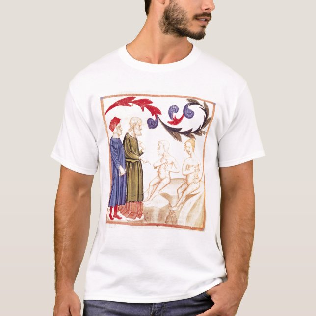 Dante, Virgil and the Plague-stricken T-Shirt (Front)