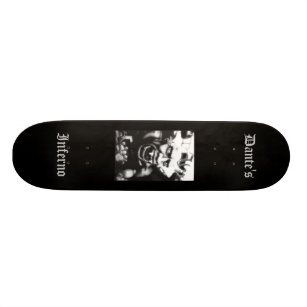 Dante's Inferno (Black) Customised Skateboard