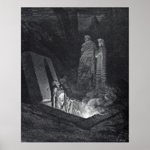 Dante's Inferno Poster by Gustave Dore