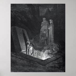 Dante's Inferno Poster by Gustave Dore