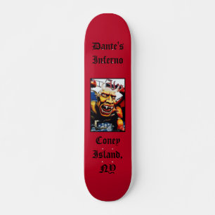 Dante's Inferno (Red) Customised Skateboard