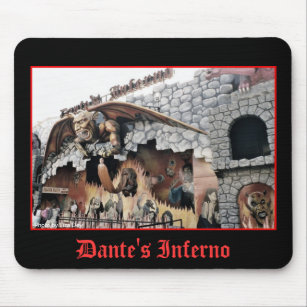 Dante's Inferno Spookhouse Mousepad