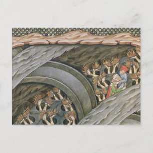 Dante's Inferno with a commentary Postcard