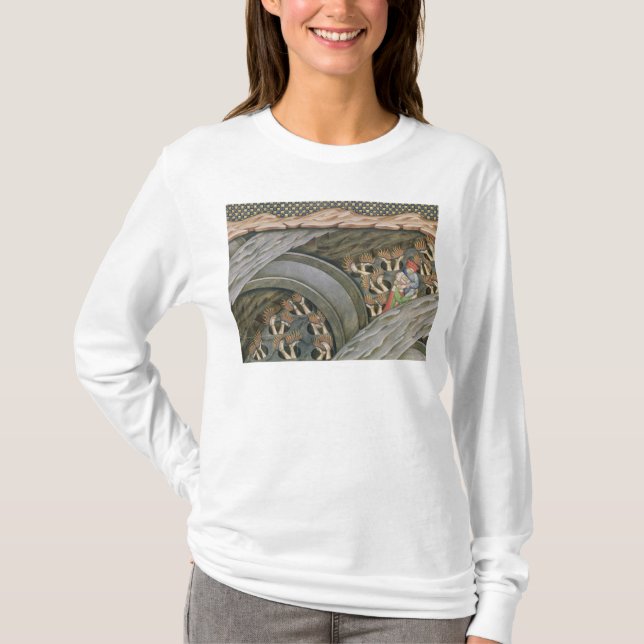 Dante's Inferno with a commentary T-Shirt (Front)