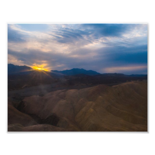 Dante's View In Death Valley Photo Print (Front)