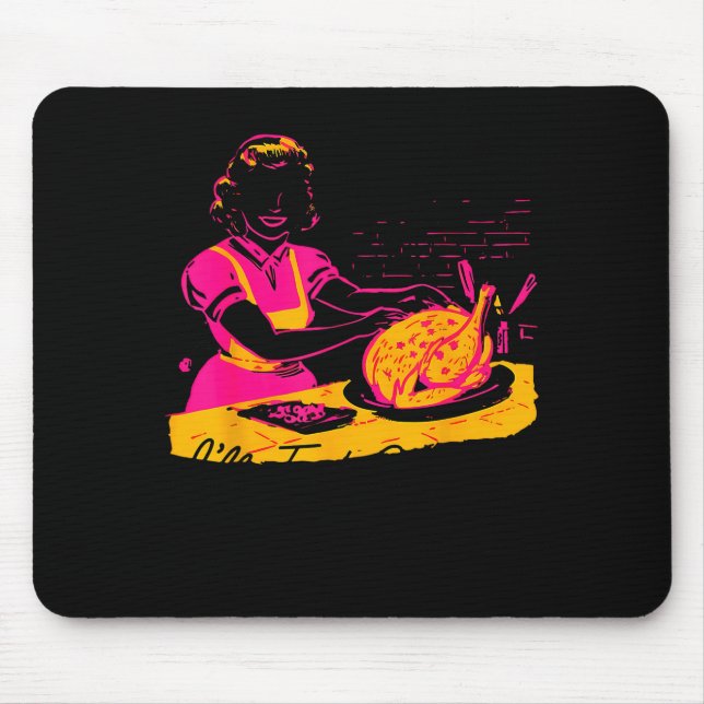 Dantess Fashion Vnw88 Sure I'll Just Cook For All  Mouse Mat (Front)