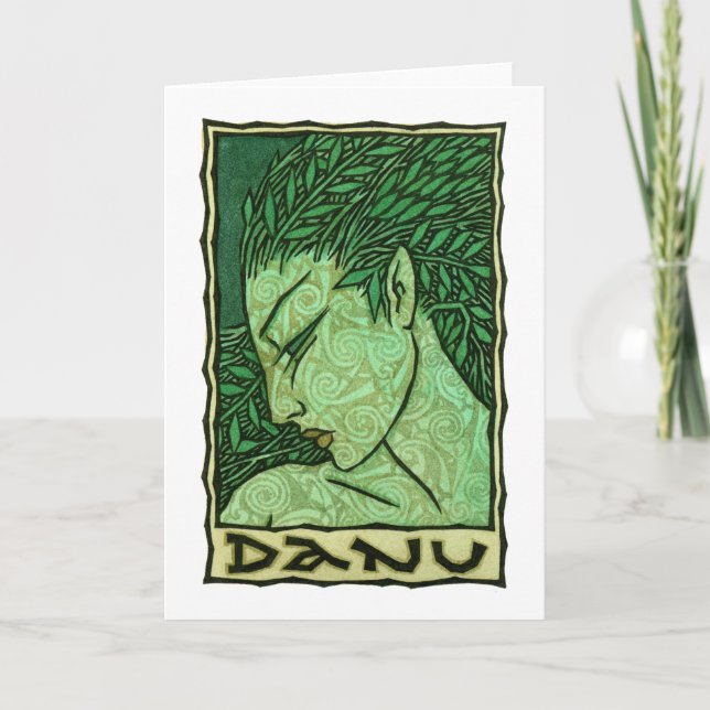 Danu Greeting Card (Front)