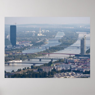 Danube and New Danube Poster