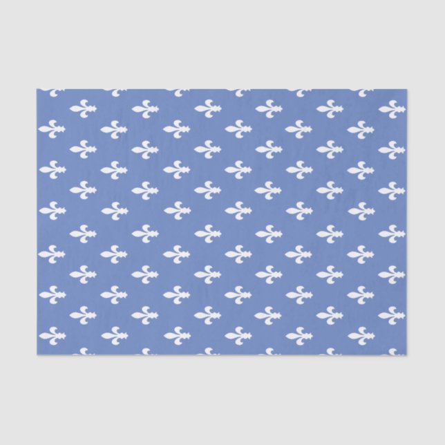 Danube Victorian Fleur de Lys Tissue Paper (Front)