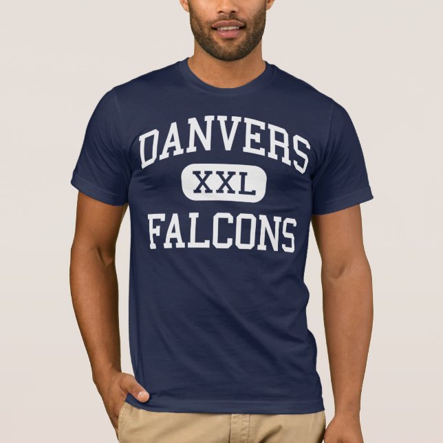 Danvers - Falcons - High - Danvers Massachusetts T-Shirt (Front)