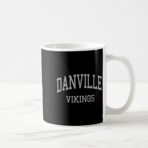 Danville High School Hs Danville Il Retro Sports Coffee Mug