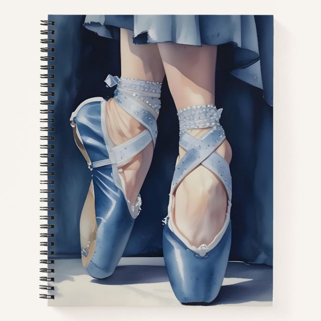 Danza en Azul Notebook (Front)