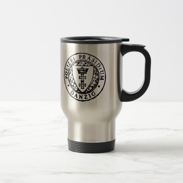 Danzig Altes Stempel Travel Mug (Right)