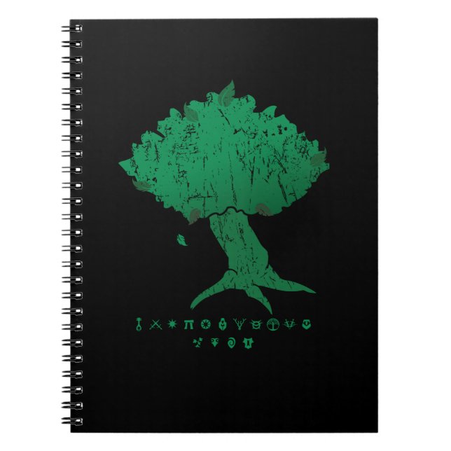 DAoC Hibernia Tree and Class Emblems Notebook (Front)