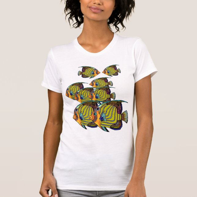 Daorges School of Angelfish T-Shirt (Front)