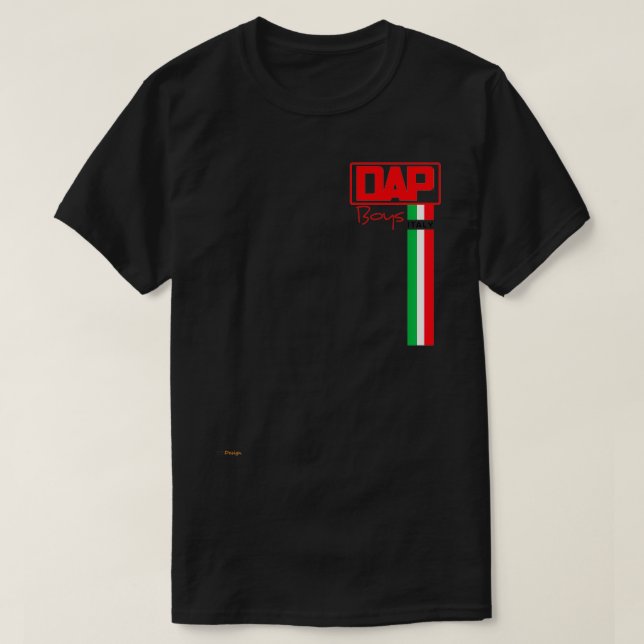 Dap Boys Italy T-Shirt (Design Front)