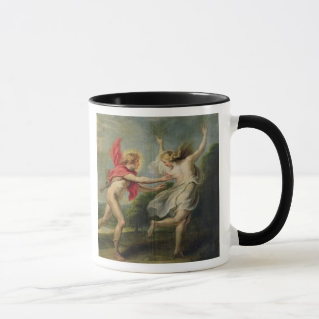 Daphne and Apollo (oil) Mug (Right)