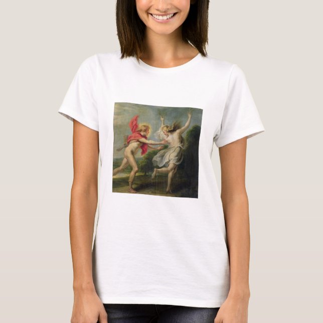 Daphne and Apollo (oil) T-Shirt (Front)