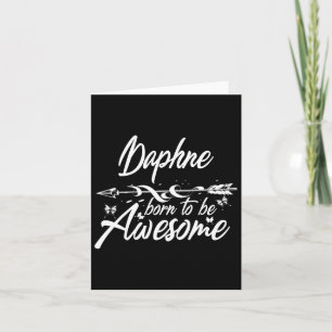 Daphne Gift Name Funny Personalised Women Birthday Card