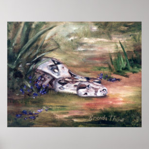 Daphne Snake Poster Print